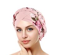 Turban Damen Elegante Kopftuch Beani Hat Bandana Haar Muslim Sonnenschutz Chemo Kappe Haarverlust Islamischen Abaya Dubai Hidschab Stretch Stirnband Mütze Kappe Tied Head Wrap 2024