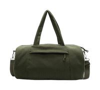 Turnbeutel aus Cord mit verstellbarem Riemen, geräumige, leichte Reisetasche für Fitness, Reiseutensilien, Sporttasche