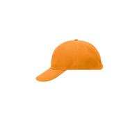 Turned 6 Panel Cap Laminated "MB609" - myrtle beach Orange