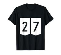 Turning 27 Shirt 27th Birthday Party Geschenk T-Shirt T-Shirt
