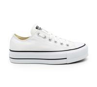 Converse Sneaker CTAS Lift Ox Plateausohle Canvas Damen Weiß Größe 40