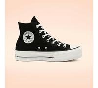 Turnschuhe Frau Converse Chuck Taylor All Star Lift High SchwarzSchwarz / 36
