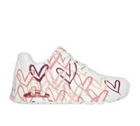 SKECHERS Damen Freizeitschuhe UNO - SPREAD THE LOVE Weiß - Gr. - 40