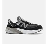 New Balance Herren Made in USA 990v6 in Schwarz/Weiß, Suede/Mesh, Größe 41.5