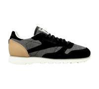 Turnschuhe Mann Reebok Cl Fleck Schwarz - Schwarz / 40,5