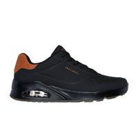 Turnschuhe Mann Skechers Uno Suited On Air SchwarzSchwarz / 44