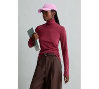 Turtleneck Longsleeve slim rot L