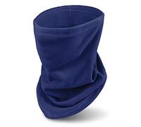Tusenpy Winter Loop Schlauchschal Herren & Damen, Multifunktionstuch Winddicht Halswärmer, Fleece Nackenwärmer Ski Schal Atmungsaktiv für Moto Bici Running Sci (Blau)