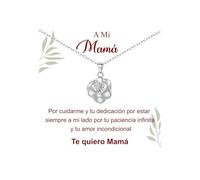Tusuzik Regalos Mamá Regalo Dia De La Madre, Collar Plata Mujer 925 Mamá Regalo Madre, Regalo CumpleañOs Madre
