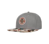 Djinns Cap Tutanch Linen – 6-Panel Snapback – Rev. Grey