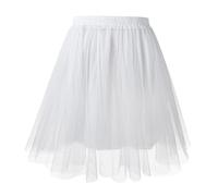 Tutu Tüllrock Petticoat Unterrock Rock 50er Dancing Skirt Kostüm Damen Karneval Ballett Kurze Röcke Tüll Bunt Gemischt Tütü Lang Tüllröcke Für Ballettrock Tanzkleidung Mit