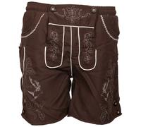 tuXedoo - Badehose Lederhosen-Shorts - braun S