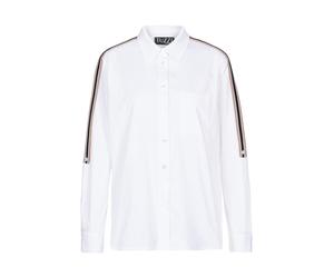 tuzzi - Bluse WHITE mit Streifenbesatz weiss - Gr. - 46
