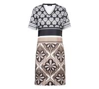 tuzzi - Kleid GOLDEN OASIS mit Streifen-Detail café au lait/ecru/schwarz - Gr. - 38