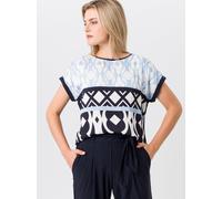 TUZZI Kurzarmshirt Damen blau, 46