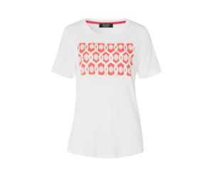 Tuzzi - Lässiges Shirt mit Rundhalsausschnitt und modernem Print | S51Top/TShirt weiß-druck - Gr. - 44