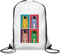 tv 28 Turnbeutel Casual Drawstring Bag Weiß