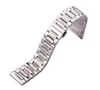 TVKSIPAR Edelstahl-Uhrenarmband, 18 mm - 24 mm, Damenmode, Metall-Uhrenarmbänder, Armband, Schmetterlingsuhren, Zubehör(18mm)