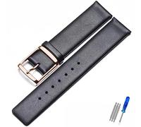 TVKSIPAR Lederarmband Passend For CK K2G211K2G231K2Y211K2Y231 Armband Mit Kettenschnalle For Herren Und Damen, 16 Mm, 18 Mm, 20 Mm, 22 Mm Armband(Smokey Mauve,18mm)