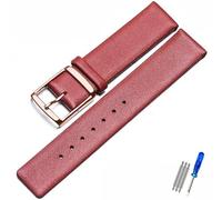 TVKSIPAR Lederarmband Passend For CK K2G211K2G231K2Y211K2Y231 Armband Mit Kettenschnalle For Herren Und Damen, 16 Mm, 18 Mm, 20 Mm, 22 Mm Armband(Darkblue Black,18mm)