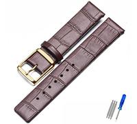 TVKSIPAR Lederarmband Passend For CK K2G211K2G231K2Y211K2Y231 Armband Mit Kettenschnalle For Herren Und Damen, 16 Mm, 18 Mm, 20 Mm, 22 Mm Armband(Blue White,16mm)