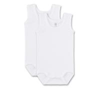 Sanetta Body ohne Arm (Doppelpack) | Hochwertiger und nachhaltiger Body für Babys aus Bio-Baumwolle. Inhalt: 2er Set Baby Body 086