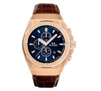 TW STEEL -CEO Tech Herrenuhr Braun Roségold Chronograph Datum Quarz 44mm- CE4106
