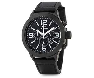 TW Steel Herren Uhr Armbanduhr Chrono Marc Coblen Edition TWMC42 Lederband