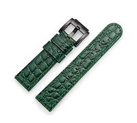 TW Steel Marc Coblen Armband Uhrenband Leder 22 MM Kroko dunkelgrün LB_DG_K_B