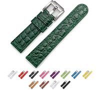 TW Steel Marc Coblen Armband Uhrenband Uhrenarmband Leder 22 MM Kroko Dunkelgrün LB_DG_K_S