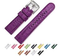 TW Steel Marc Coblen Armband Uhrenband Uhrenarmband Leder 22 MM Kroko Violett LB_V_K_S