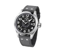 TW Steel Volante Men's Quartz Watch, 48 mm, with Dark Grey Textile Strap