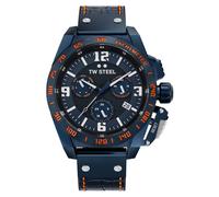 TW STEEL -WRC Limited Edition Herrenuhr Blau Orange Chronograph Quarz 46mm- TW1020