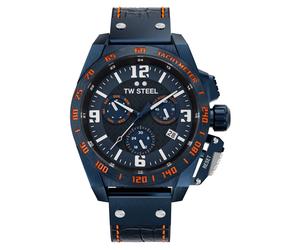 TW STEEL -WRC Limited Edition Herrenuhr Blau Orange Chronograph Quarz 46mm- TW1020