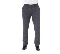 Tweed-Hosen im Tailored Fit EU46