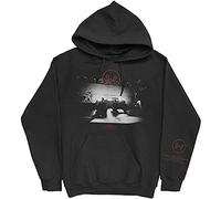 Twenty One Pilots Unisex Pullover Hoodie: Dark Stage (Arm Prints) - XX-Large - Black