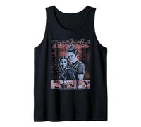 Twilight Edward and Bella Storyboard Collage Retro Movie Tank Top
