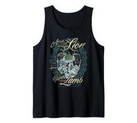 Twilight Lion and the Lamb Edward Bella Lace Frame Movie Tank Top