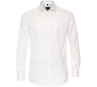 Twill Hemd uni 001880 weiss - Gr. - 43