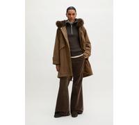 Twill-Outdoor-Parka relaxed braun 38