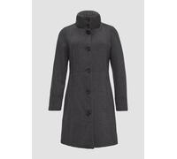 s.Oliver Damen 2155289 Twillmantel mit Stehkragen, 9898, 46