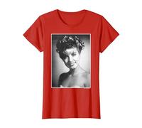 Twin Peaks Laura Palmer Black & White Foto T-Shirt, Damen, Rot, M