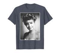 Twin Peaks Laura Palmer Black & White Foto T-Shirt, Herren, Blau Meliert, XL