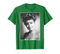 Twin Peaks Laura Palmer Black & White Foto T-Shirt, Herren, Dunkelgrün, L