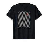 Twin Peaks Owl Pocket Backward and Forward T-Shirt, Herren, Schwarz, XL