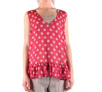 Twin-set Simona Barbieri Damen-Top Getupft Rot Frühling Somm - Größe: S