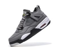 Twinice Herren Damen Retro Sneaker Schuhe Skateboardschuhe Turnschuhe mit Luftpolster Große Größen Sportschuhe Basketballschuhe Dunkelgrau EU 40