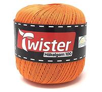 TWISTER Häkelgarn Orange 100g