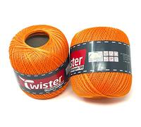 TWISTER Häkelgarn Orange 100g