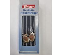 Twister Hosenträger Blau Gestreift H-Form